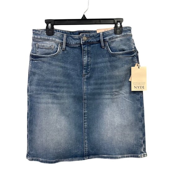 NYDJ Dresses & Skirts - NYDJ Women's Size 6P Quinta 5 Pocket Stretch Denim Jean Skirt